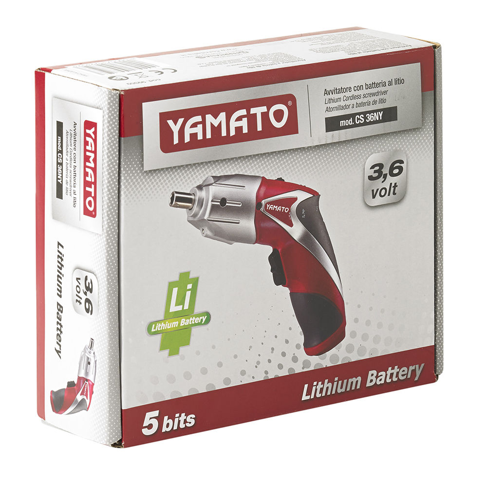 Yamato - Amoladora A Bateria Litio 20 V. Bateria 3.0 Ah 8.500