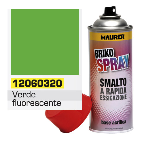 Spray Pintura Verde Fluorescente 400 ml. – Suministros